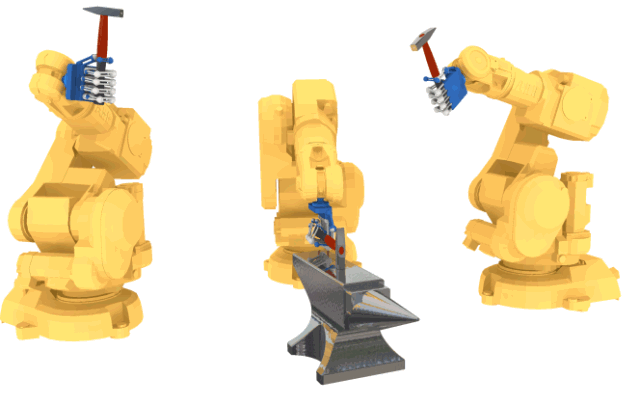 工业机器人是面向工业领域的多关节机械手或多自由度的机器人.